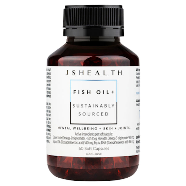 JS Health Fish Oil + 60 Capsules