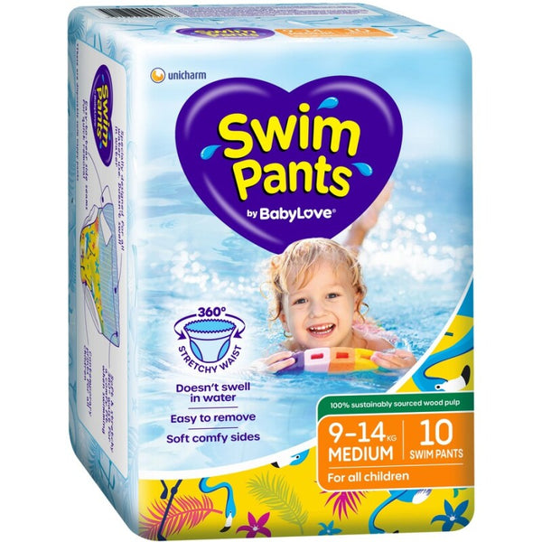 BabyLove Swim Pants Medium 10 Pack