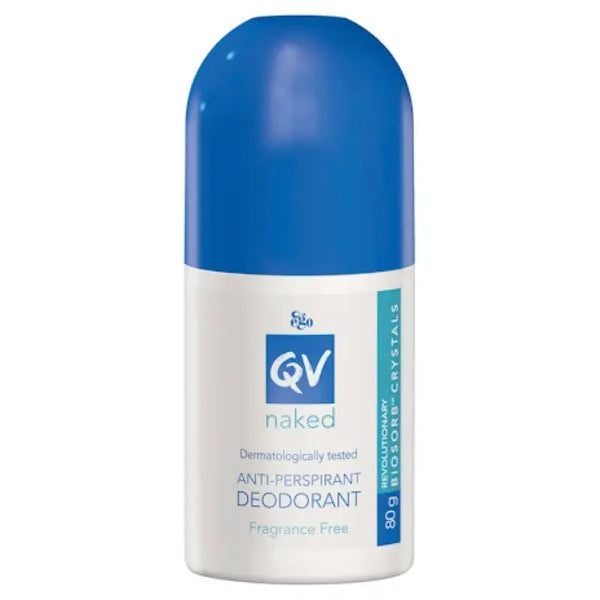 Ego QV Naked Anti-Perspirant Deodorant 80g Roll-On