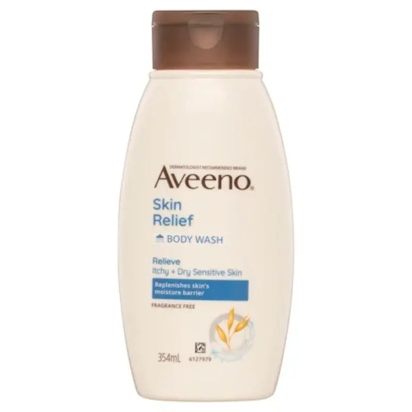 Aveeno Skin Relief Moisturising Fragrance Free Body Wash 354ml