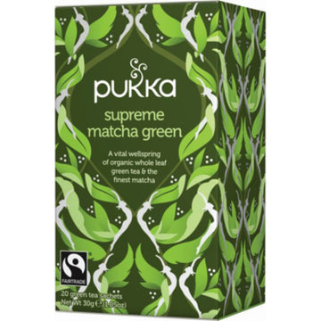 Pukka Supreme Matcha Green Tea Bags 20 Pack