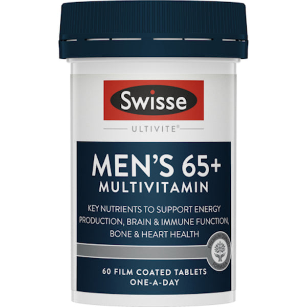 Swisse Men's Ultivite 65+ Years 60 Tablets