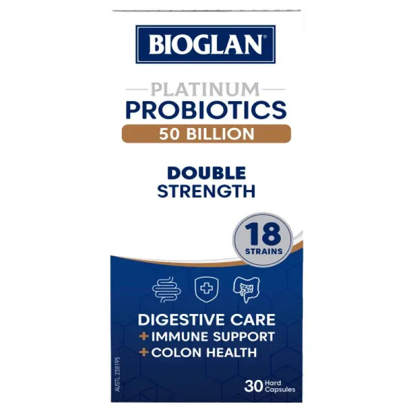 Bioglan Platinum Probiotic 50B 30 Hard Capsules