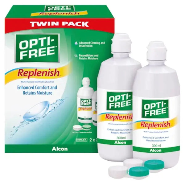 Opti Free Replenish Twin Pack 300ml