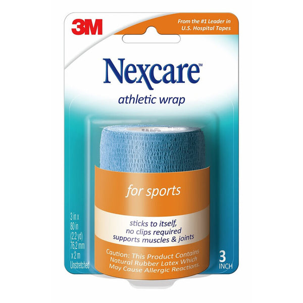 Nexcare Athletic Wrap Blue 75mm x 2m