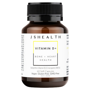 JS Health Vitamins Vegan Vitamin D - 60 Capsules