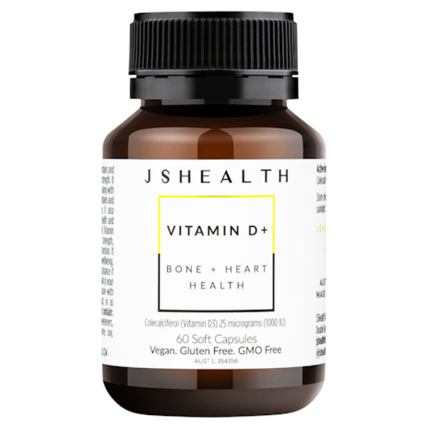 JS Health Vitamins Vegan Vitamin D - 60 Capsules
