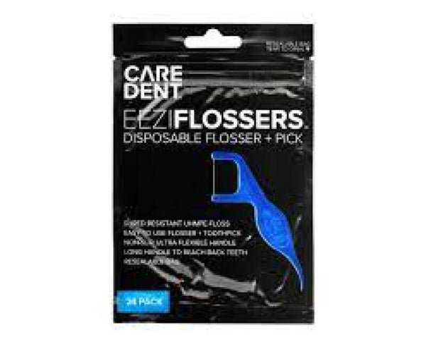 Caredent EeziFlossers Flosser Picks Regular 24pk