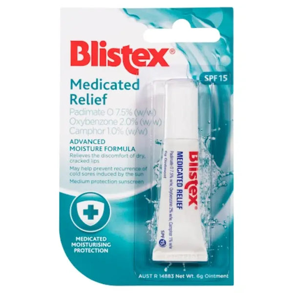 Blistex Medicated Relief SPF15 6g