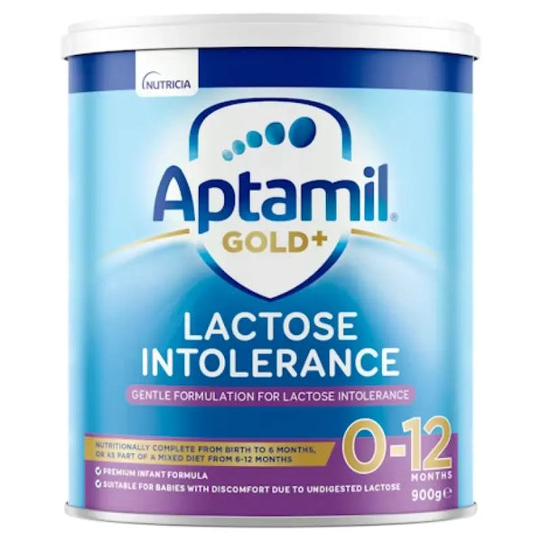 Aptamil Gold+ Lactose Intolerance 0-12 Months 900g