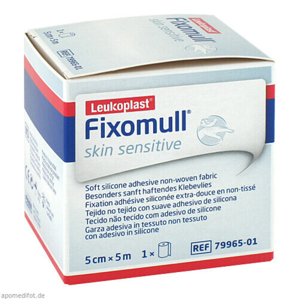 Leukoplast Fixomull Skin Sensitive 5cm x 5m