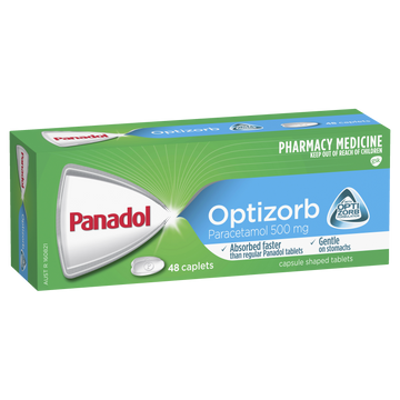 Panadol Optizorb 500mg 48 Caplets