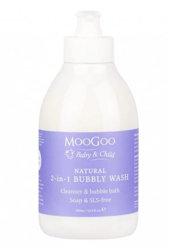 MooGoo 2-In-1 Bubbly Wash 500ml