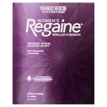 Regaine Women Solution 2% 60ml (3 Month Supply)