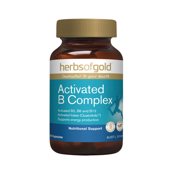Herbs of Gold Activated B Complex 30 Caps
