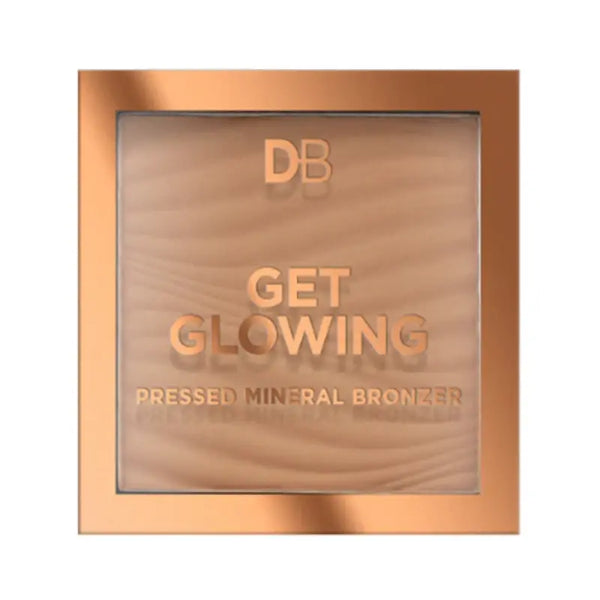 DB Cosmetics Get Glowing Pressed Mineral Bronzer Miami Heat 9g