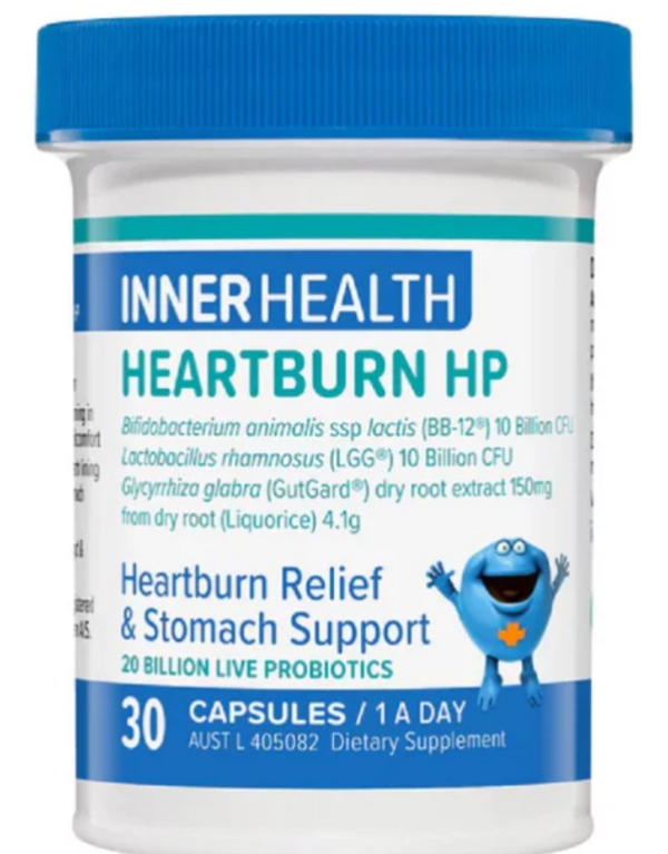 Inner Health Heartburn HP 30 Capsules