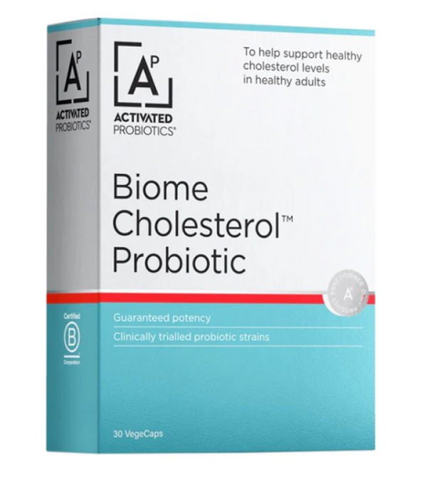 Activated Probiotics Biome Cholesterol Probiotic 30 Capsules