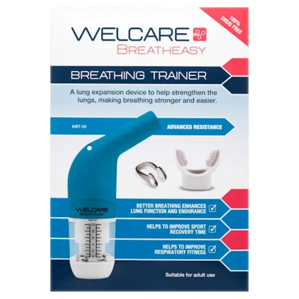 Welcare Breatheasy Breathing Trainer Advanced Resistance