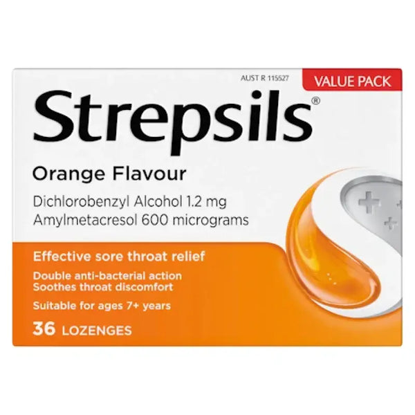 Strepsils Orange Lozenges 36