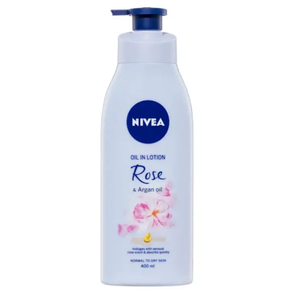 Nivea Oil in Lotion Rose & Argan Oil Body Lotion 400ml