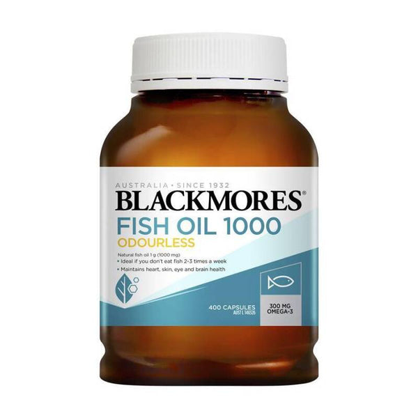 Blackmores Odourless Fish Oil 1000 400 capsules