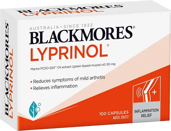 Blackmores Lyprinol Marine Value Pack 100 Capsules