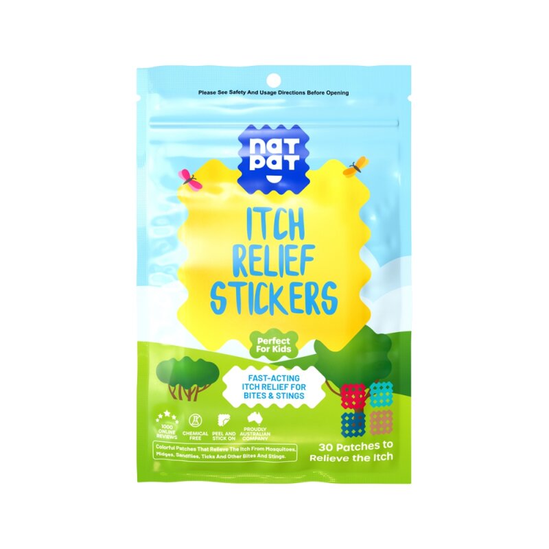 Natpat Organic Itch Relief Stickers x 30 Pack – Michael's Chemist