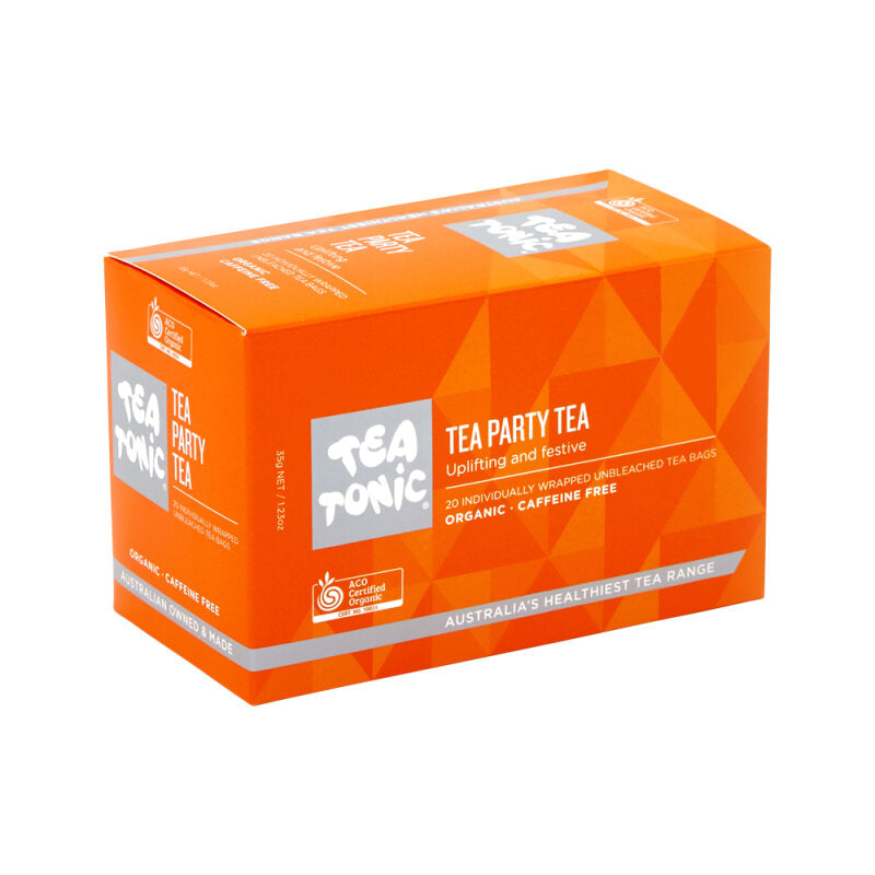 Tea Tonic Organic Tea Party Tea x 20 Tea Bags – Michael's Chemist
