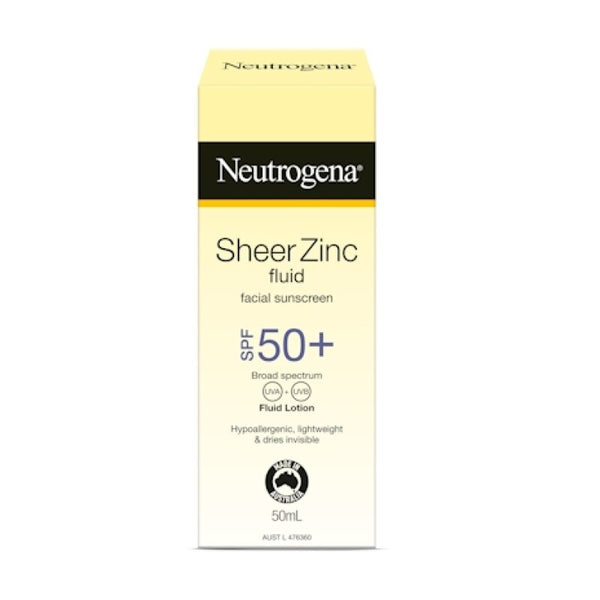 Sheer Zinc Face Fluid SPF50+