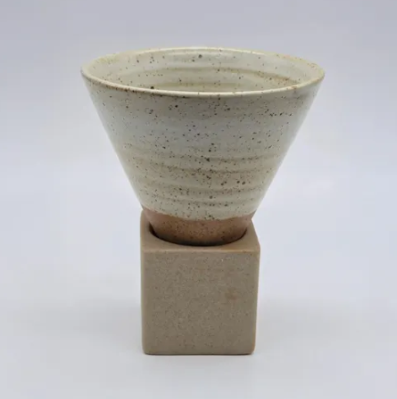 Infuse Tea Company Retro Latte Cup & Base – Stone – Michael's Chemist