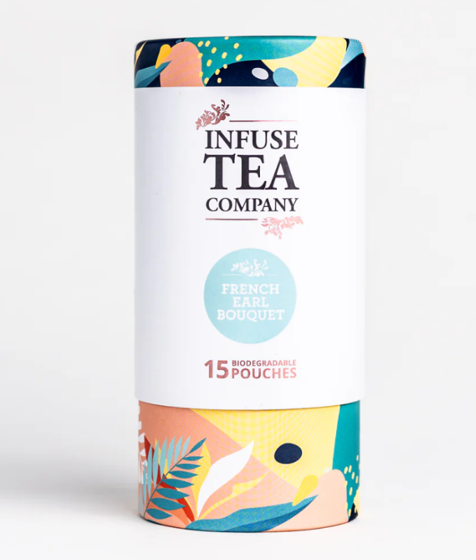 Infuse Tea Company French Earl Grey Bouquet Tea Pouches 15 Pack ...