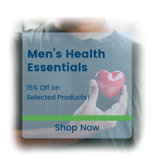 Men’s Health Essentials Sale!