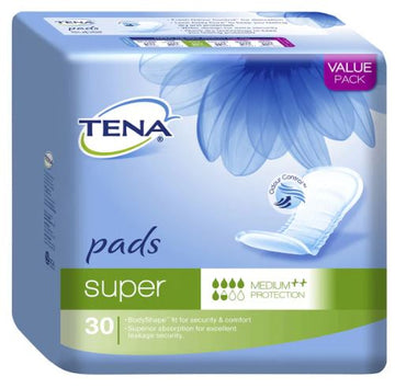 Tena Pads Super Pack 30