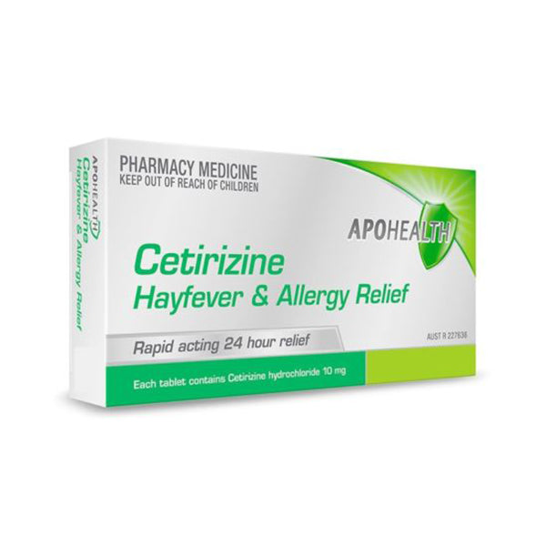 APOHealth Cetirizine 10mg Tablets 50
