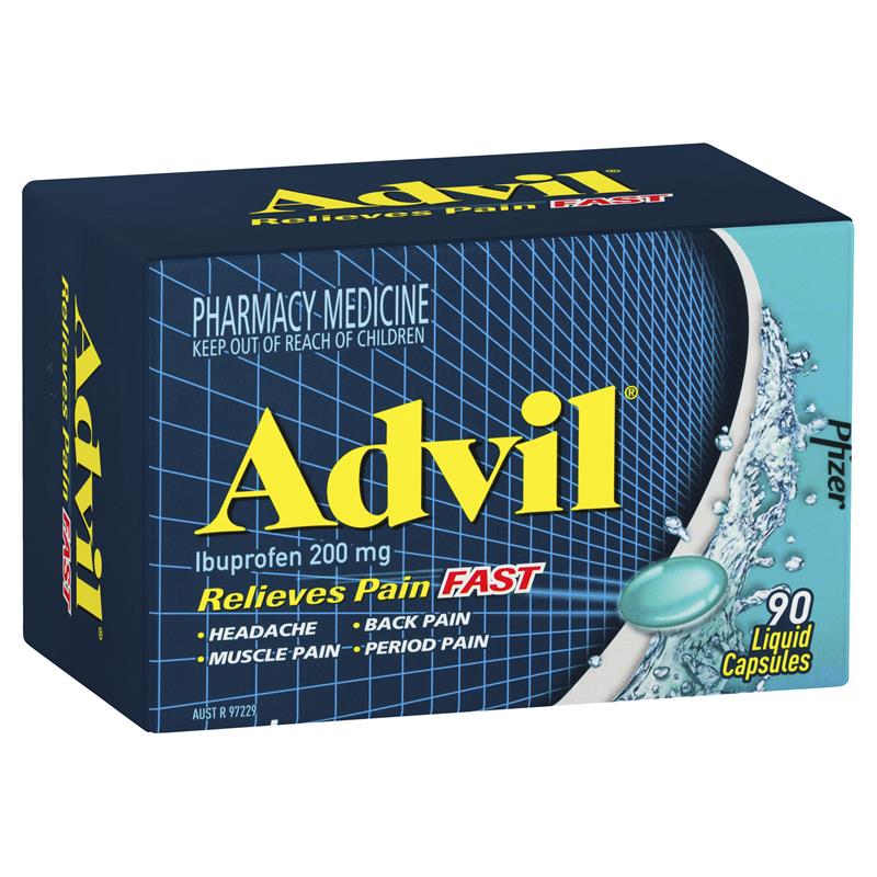 Advil Liquid Capsules 90 – Michael's Chemist