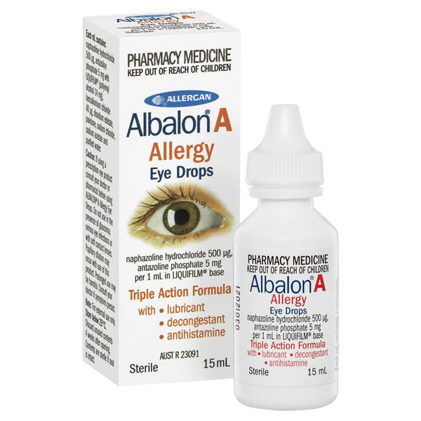Albalon A Allergy Eye Drops 15mL