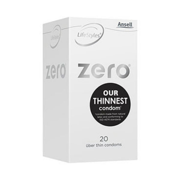 LifeStyles Zero Thin Condoms 20 Pack