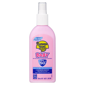 Banana Boat Baby Finger Spray SPF50+ 200mL