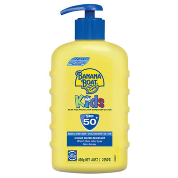 Banana Boat Kids SPF 50+ Pump 400g