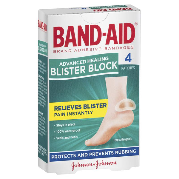 Band-Aid Advanced Healing Blister Block Patches 4