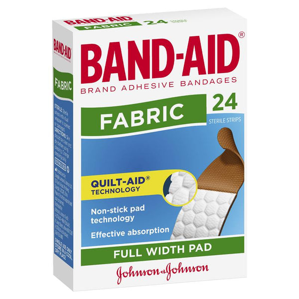 Band-Aid Fabric Bandages 24