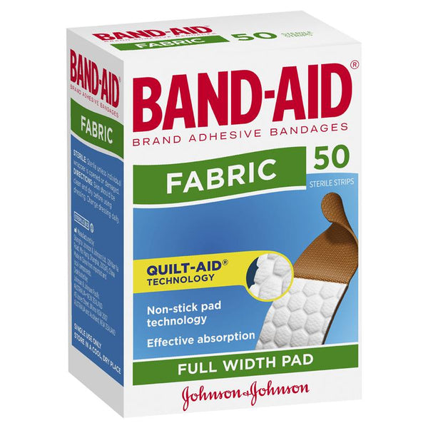 Band-Aid Fabric Bandages 50