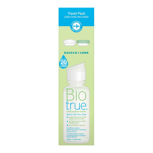 Bausch & Lomb BioTrue Multi-Purpose Travel Pack 60mL