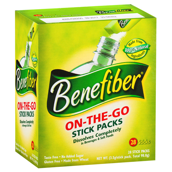Benefiber On-The-Go Stick Packs 28