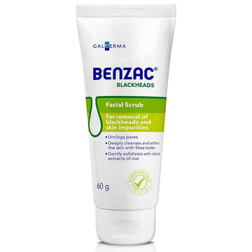 Benzac Blackheads Facial Scrub 60g
