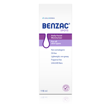 Benzac Daily Facial Moisturiser 118mL