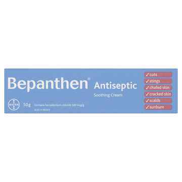Bepanthen Antiseptic Soothing Cream 50g