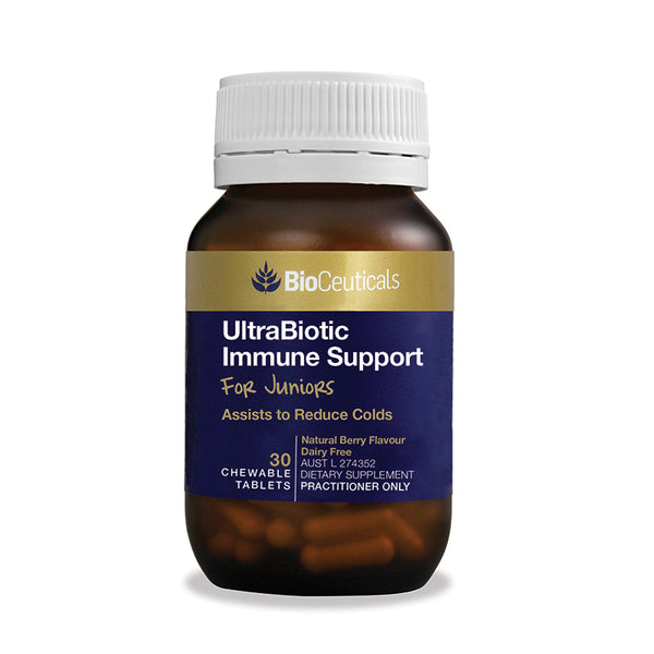 BioCeuticals UltraBiotic Immune Support For Juniors Chewable Tablets 30