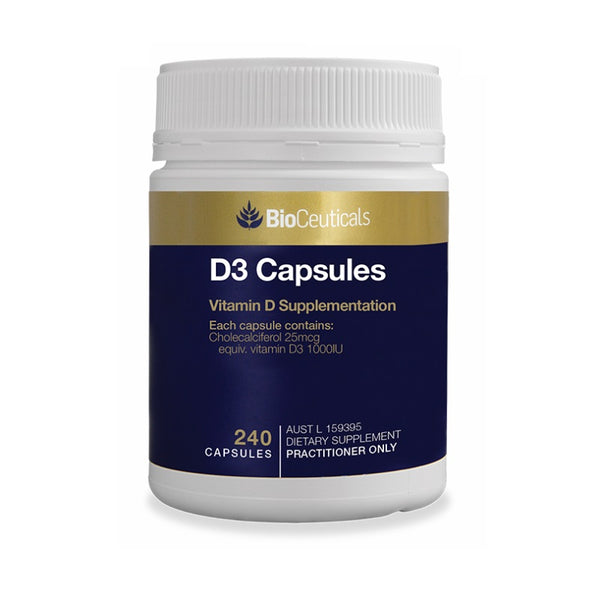 BioCeuticals D3 Capsules 240